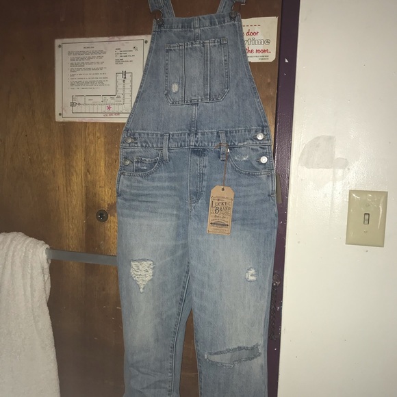Lucky Brand Denim - WOMENS LUCKY BRAND OVERALLS NEVER WORN SIZE XS